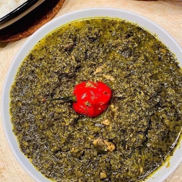 Saka saka ou feuille de manioc